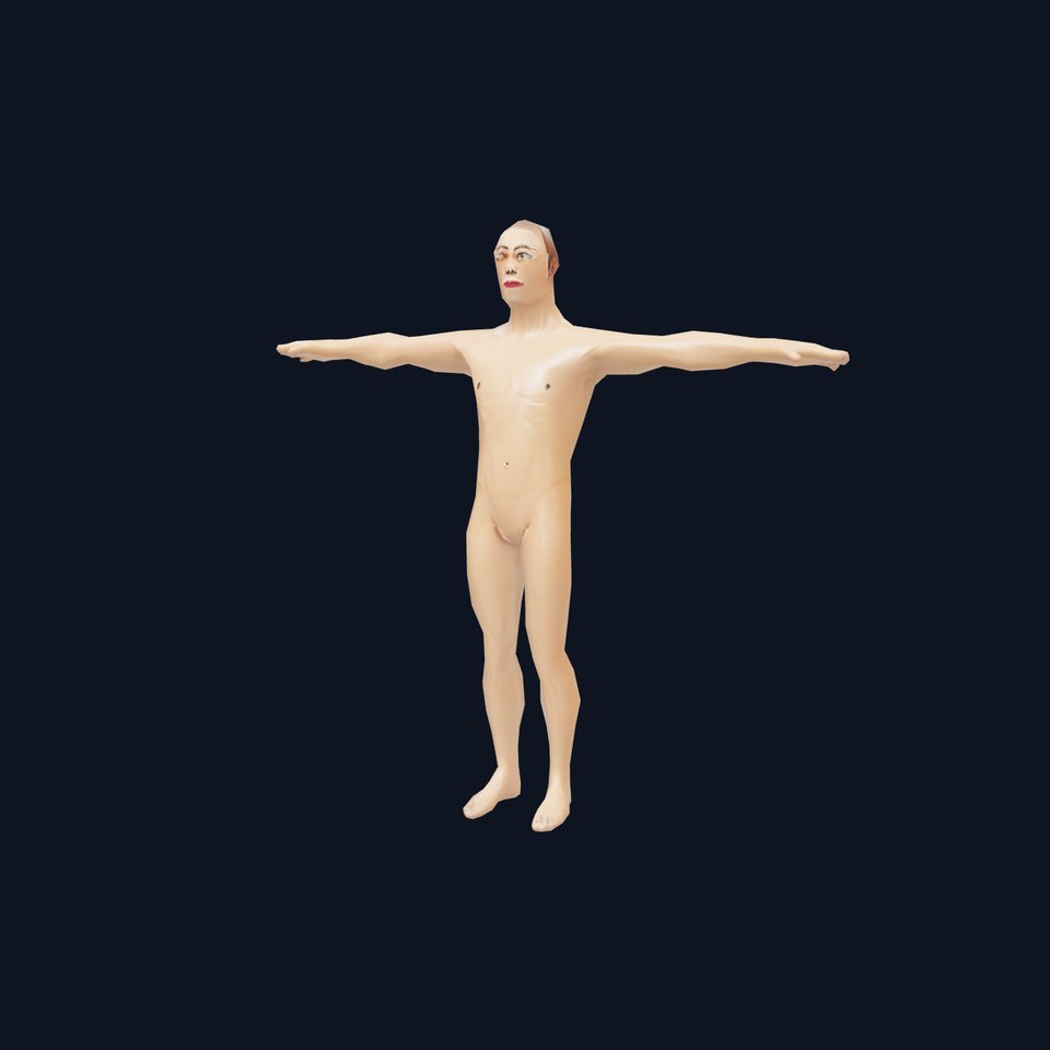 Realistic Male Mannequin model pack